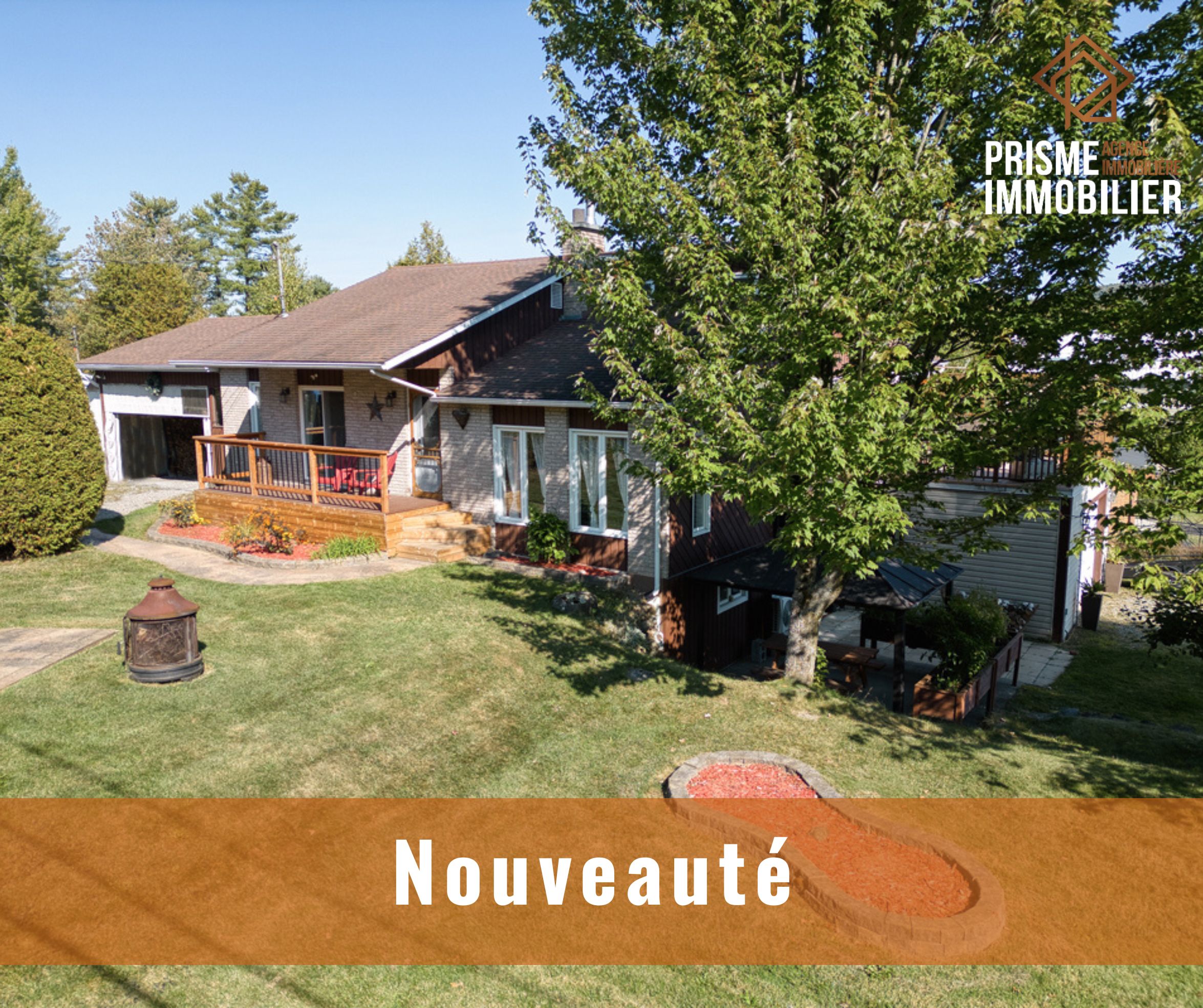 Découvrez cette superbe propriété disponible via notre agence immobilière à Sherbrooke au prix de $549,900 Sainte-Catherin.